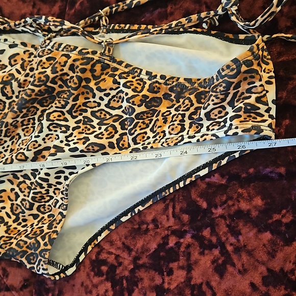 Leopard 🐆 print bathing suit M - Picture 7 of 9
